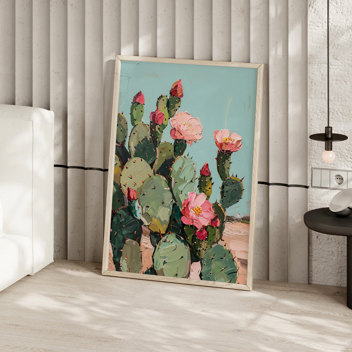 Arizona Blooming Cactus Color