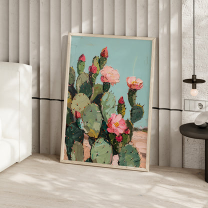 Arizona Blooming Cactus Color
