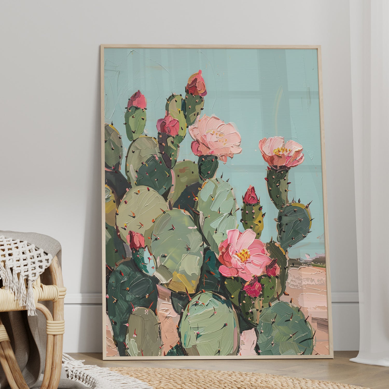 Arizona Blooming Cactus Color