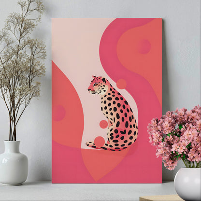 .75&quot; Matte Canvas - Cheetah&