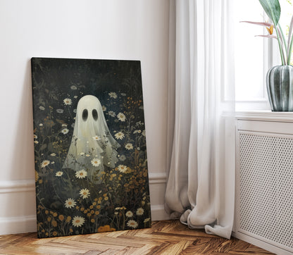 .75" Matte Canvas - Daisy Meadow Ghost