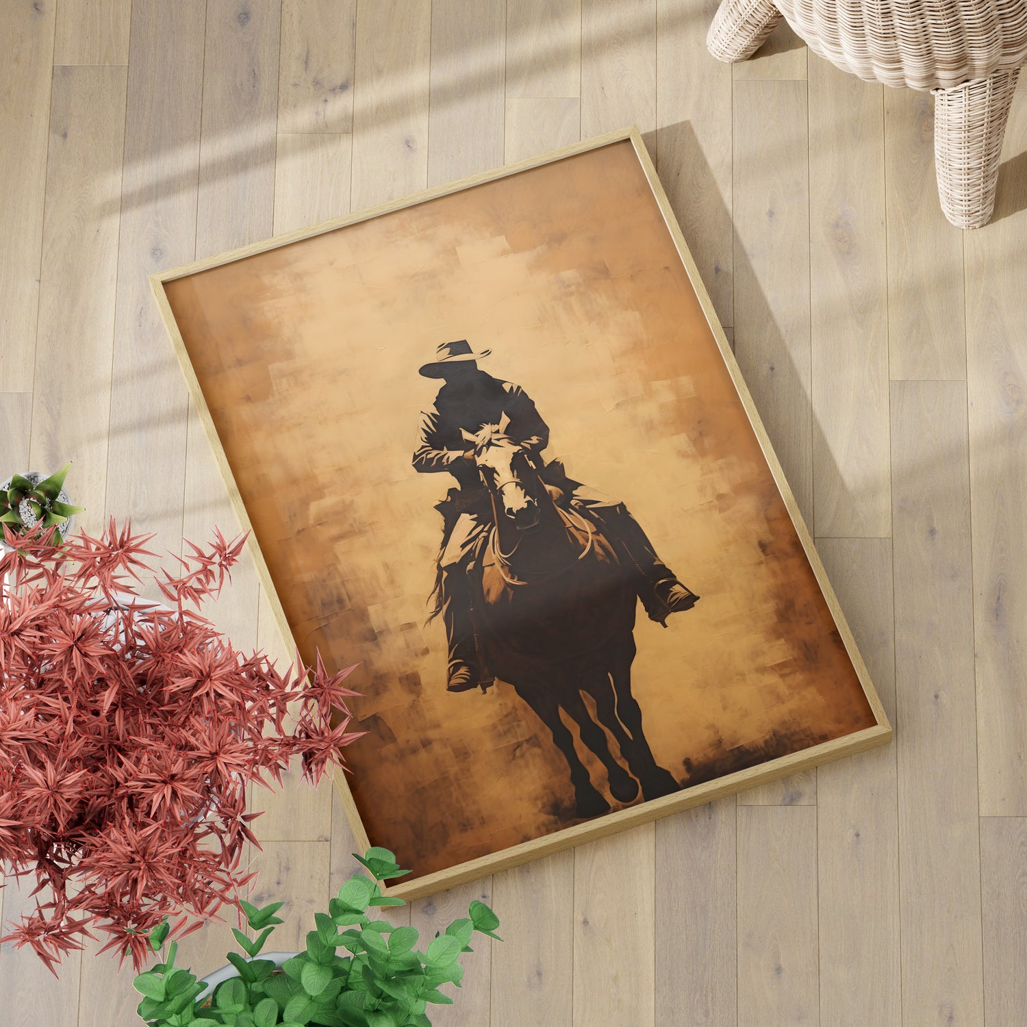 Cowboy Rider Silhouette