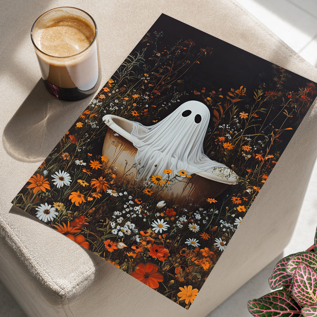 Wildflower Bathtub Ghost