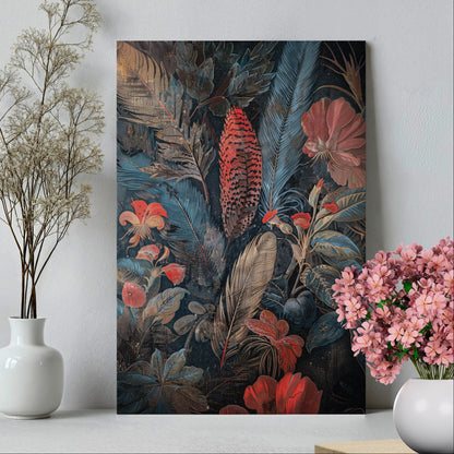 .75&quot; Matte Canvas - Midnight Garden Reverie