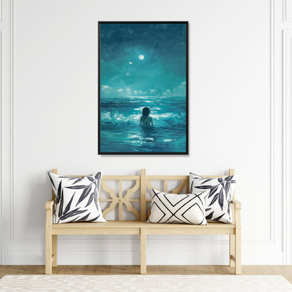 Framed Canvas - Married to the Sea