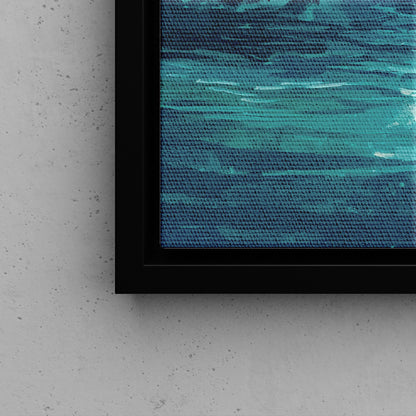 Framed Canvas - Married to the Sea