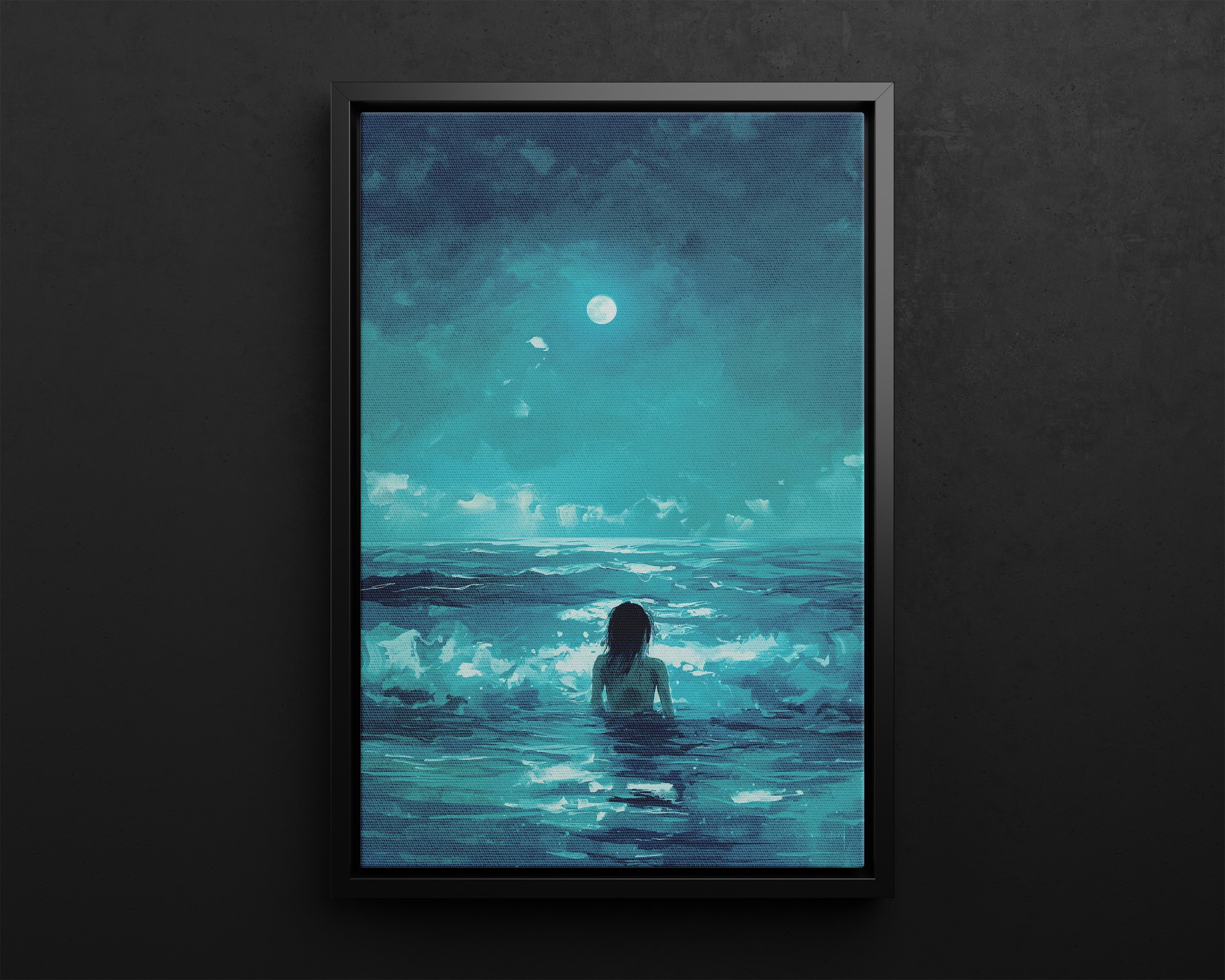 Framed Canvas - Married to the Sea