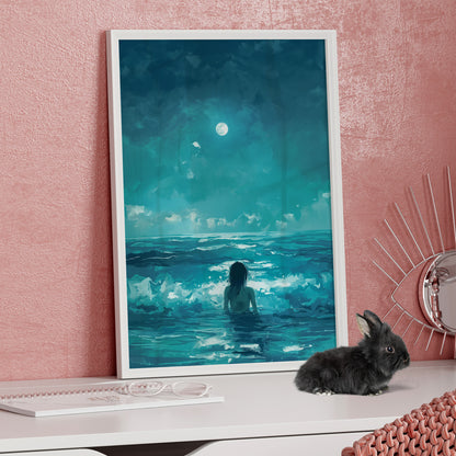 Framed Paper Print - Married to the Sea