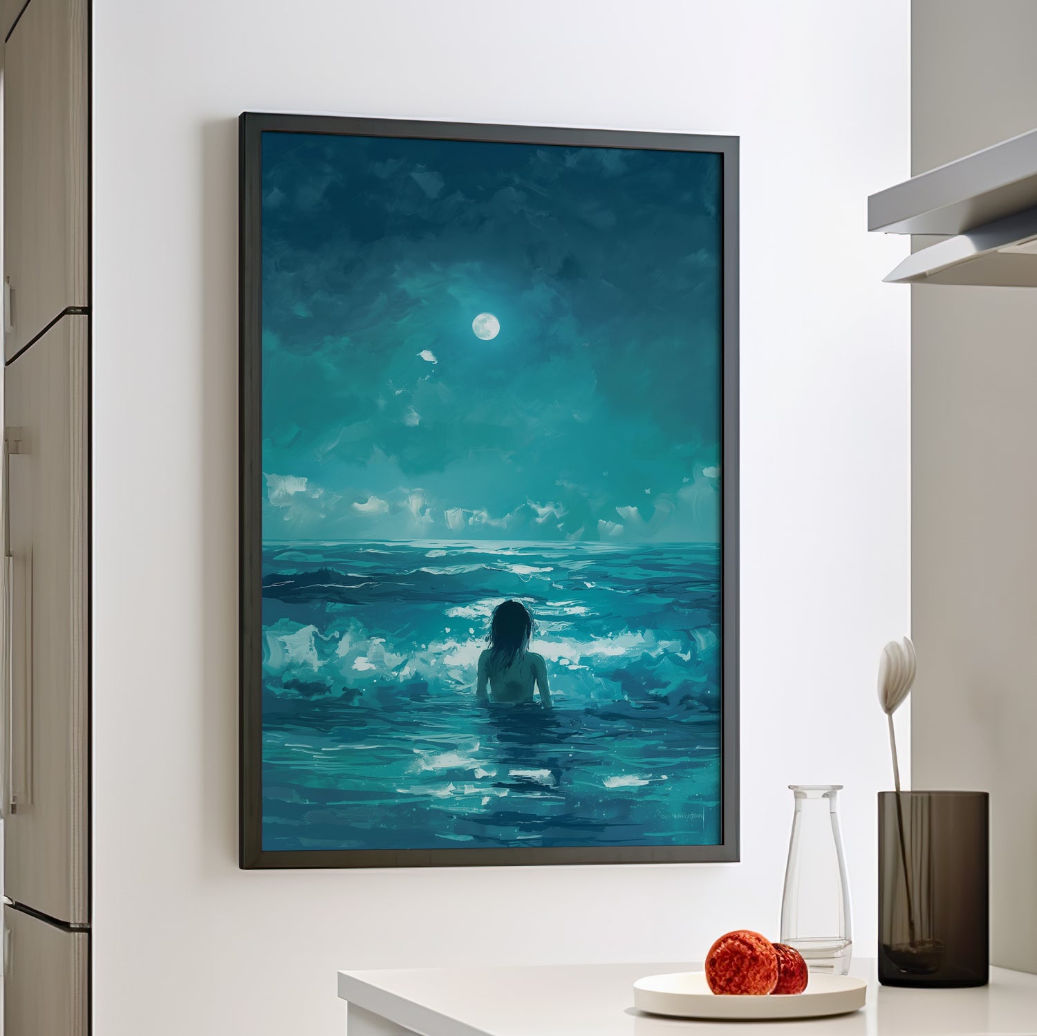 Framed Paper Print - Married to the Sea