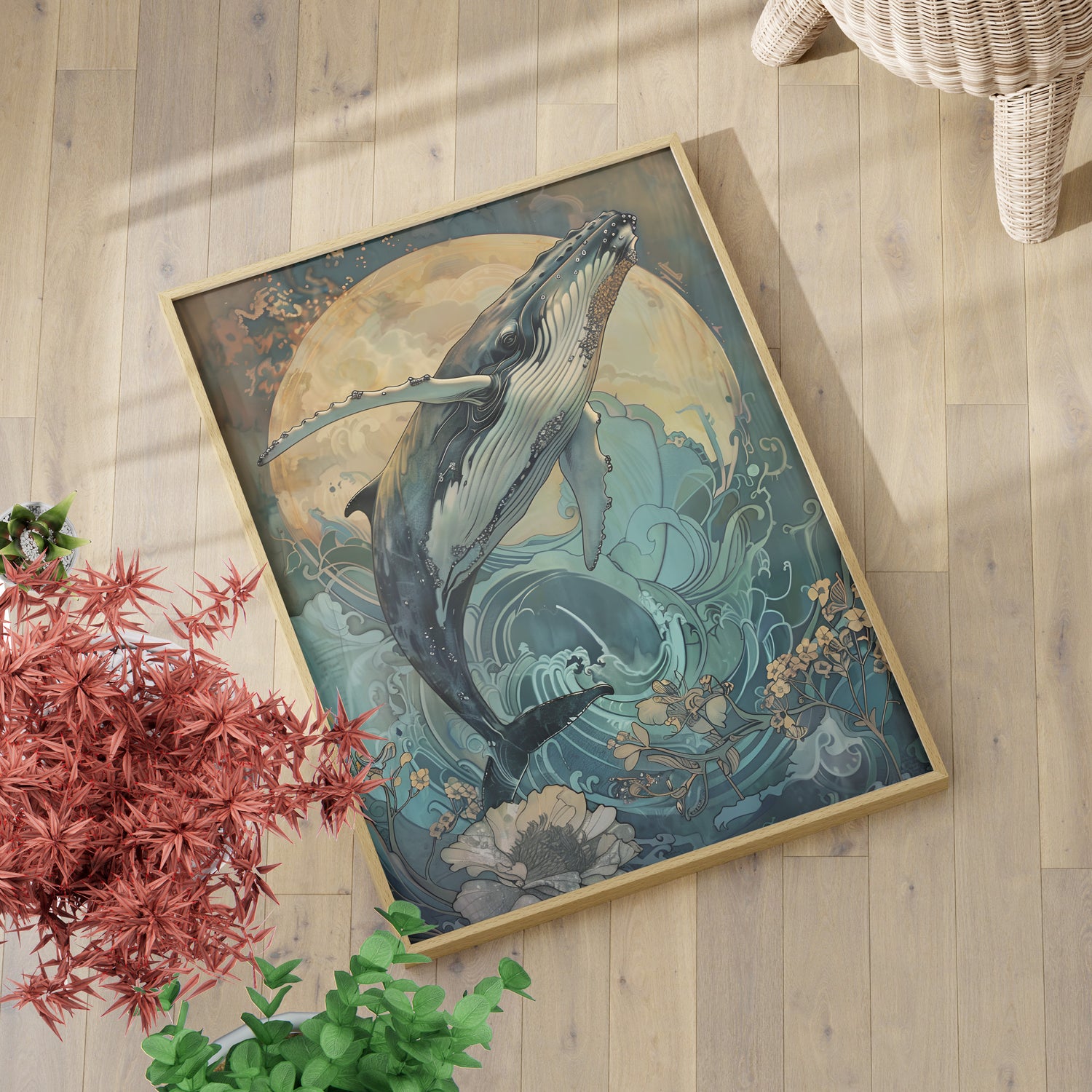 Moonrise Humpback Bloom