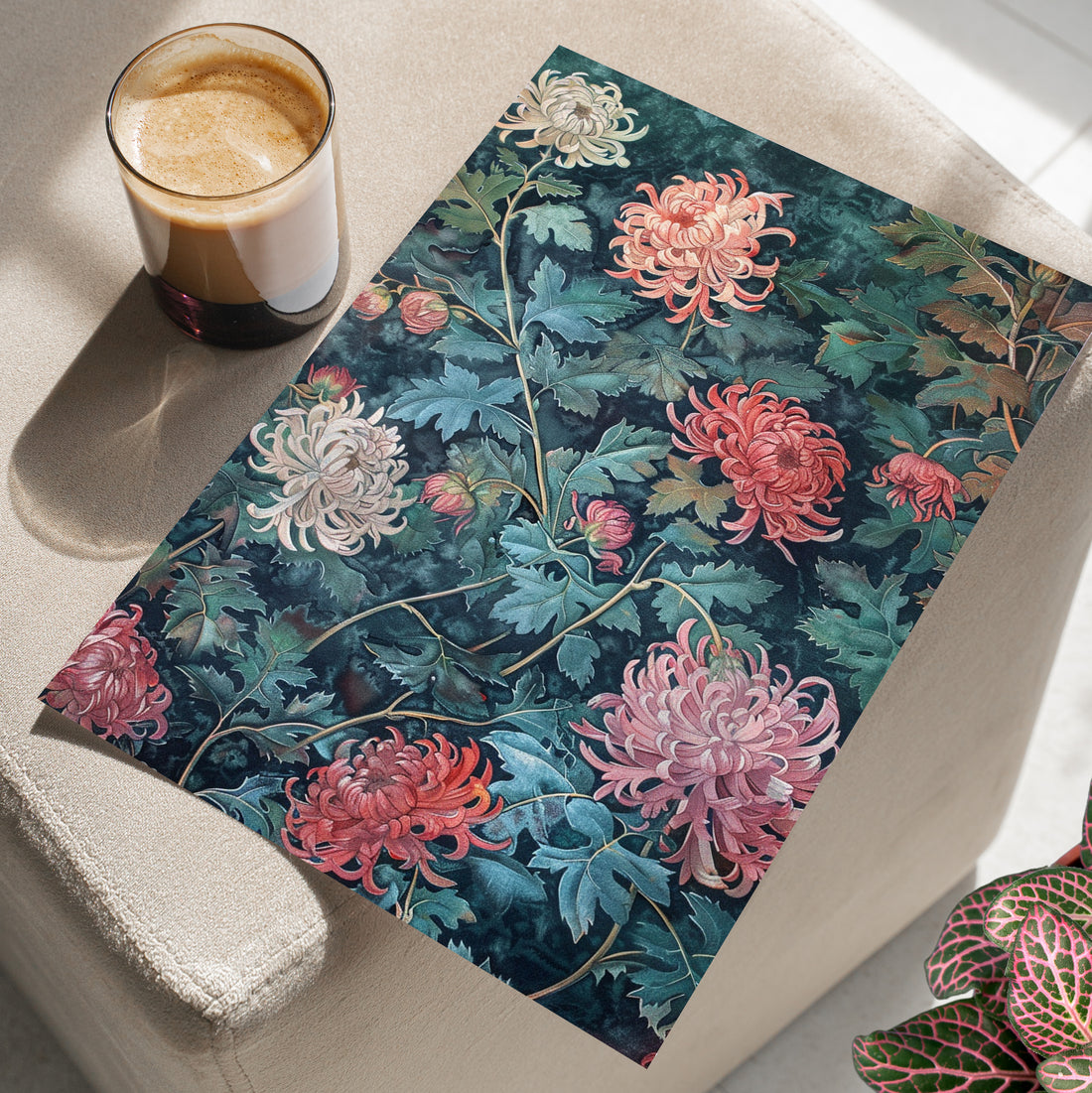 Cottagecore Chrysanthemum Dreams