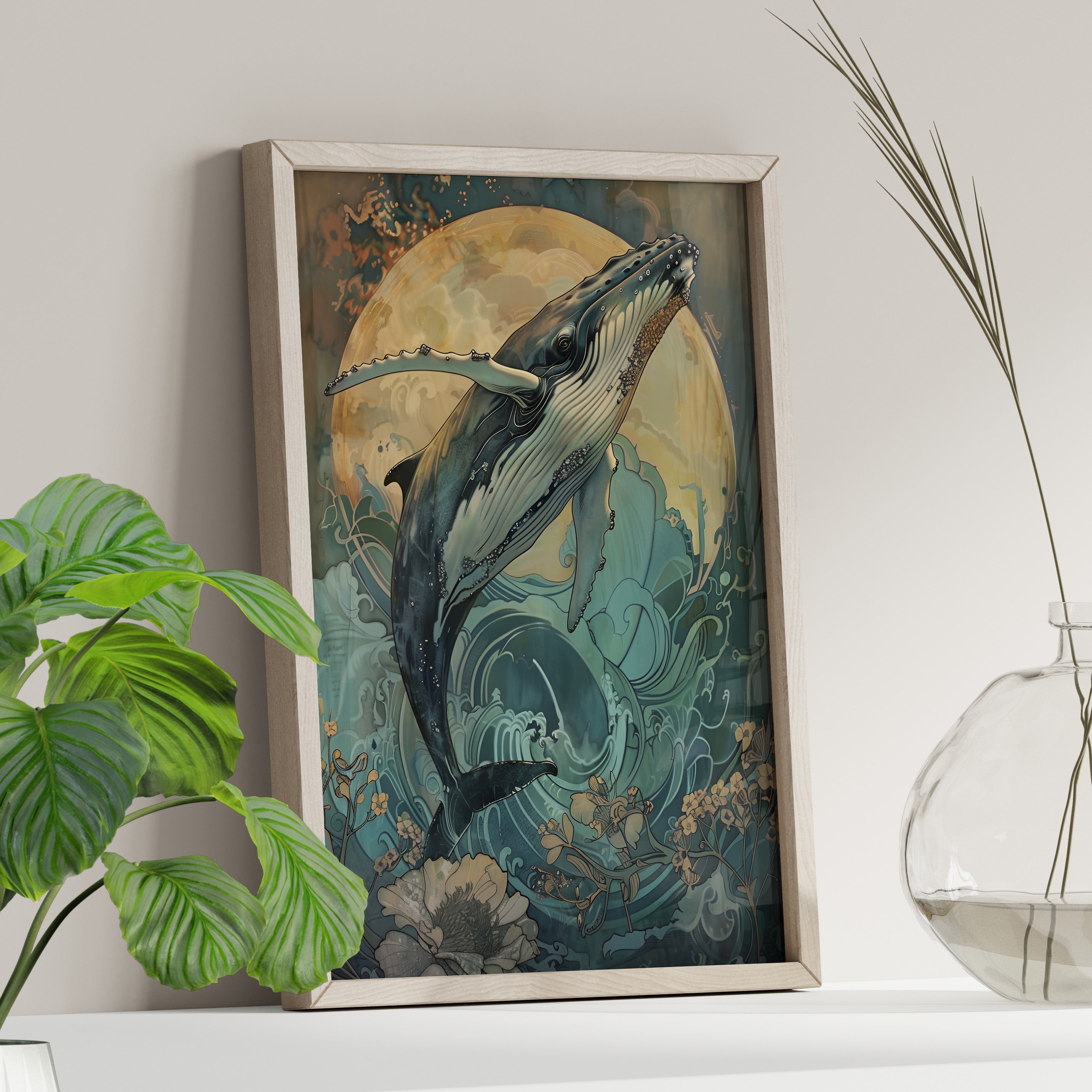 Moonrise Humpback Bloom