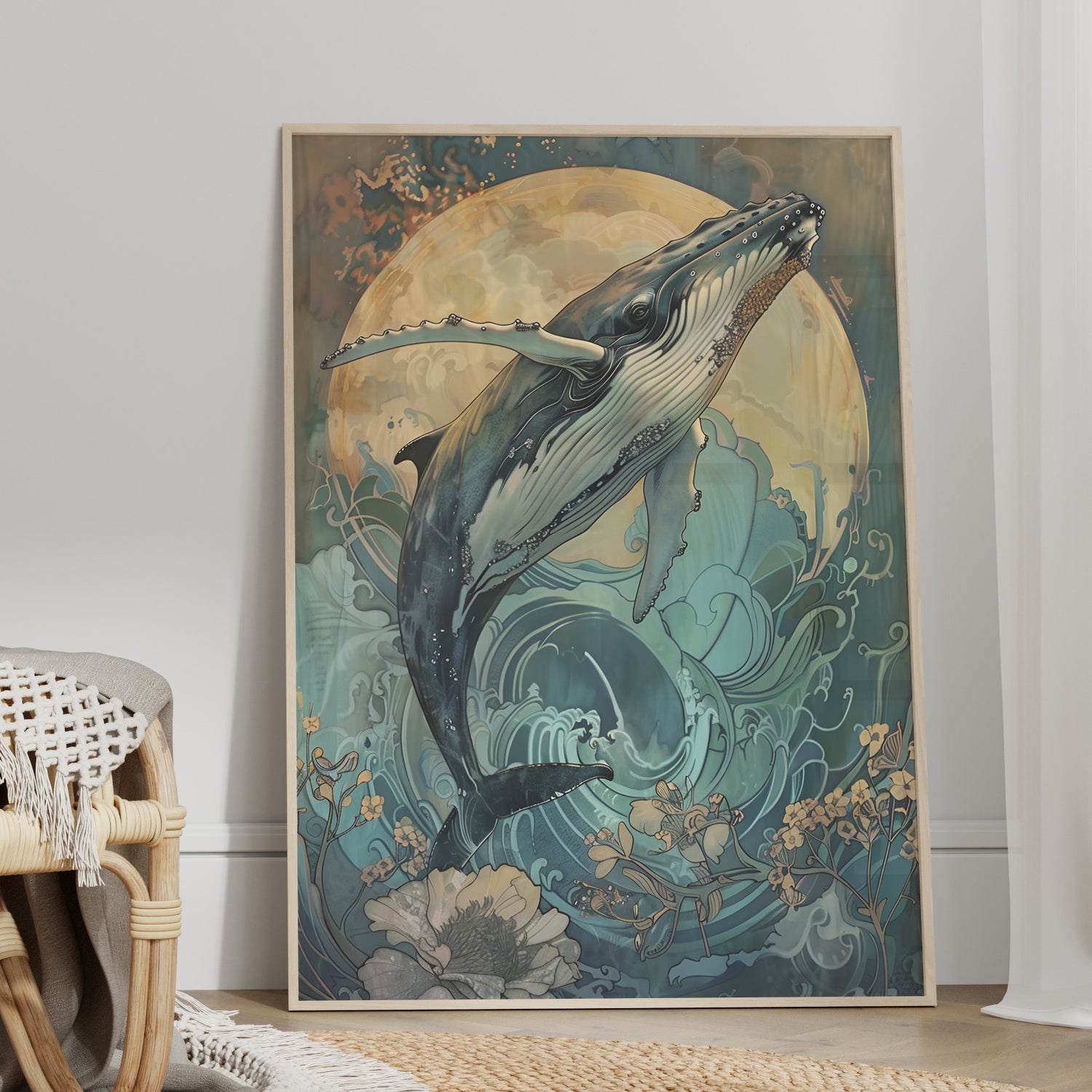 Moonrise Humpback Bloom