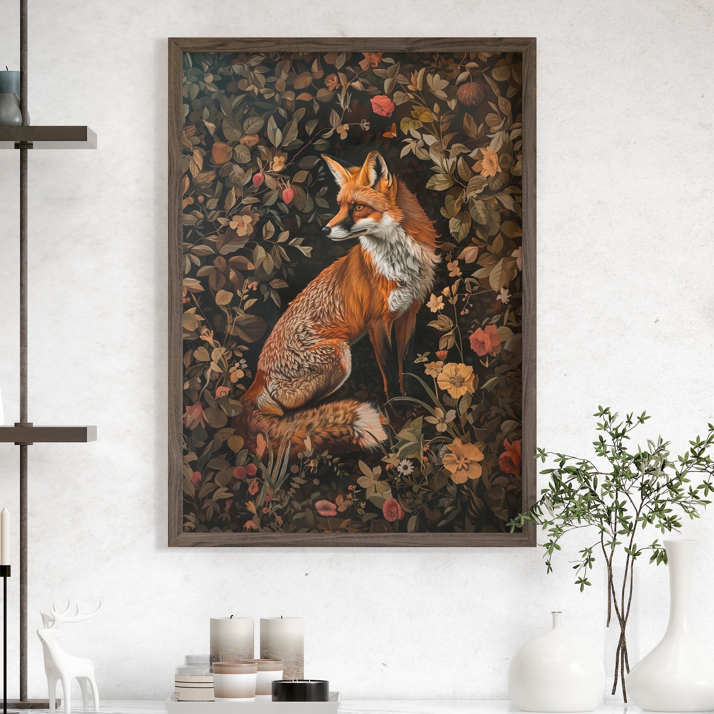 Foxy Floral Fauna Fusion