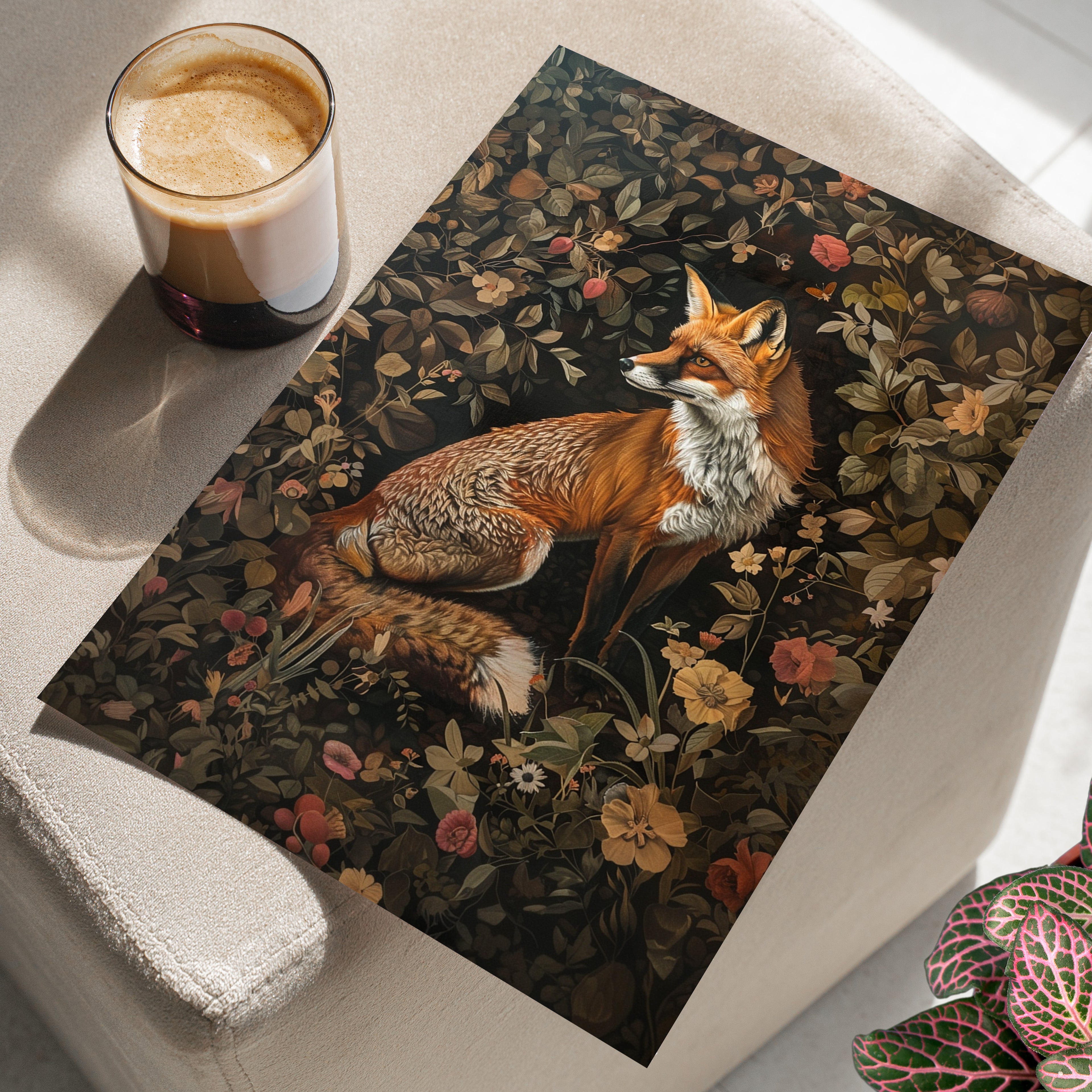 Foxy Floral Fauna Fusion