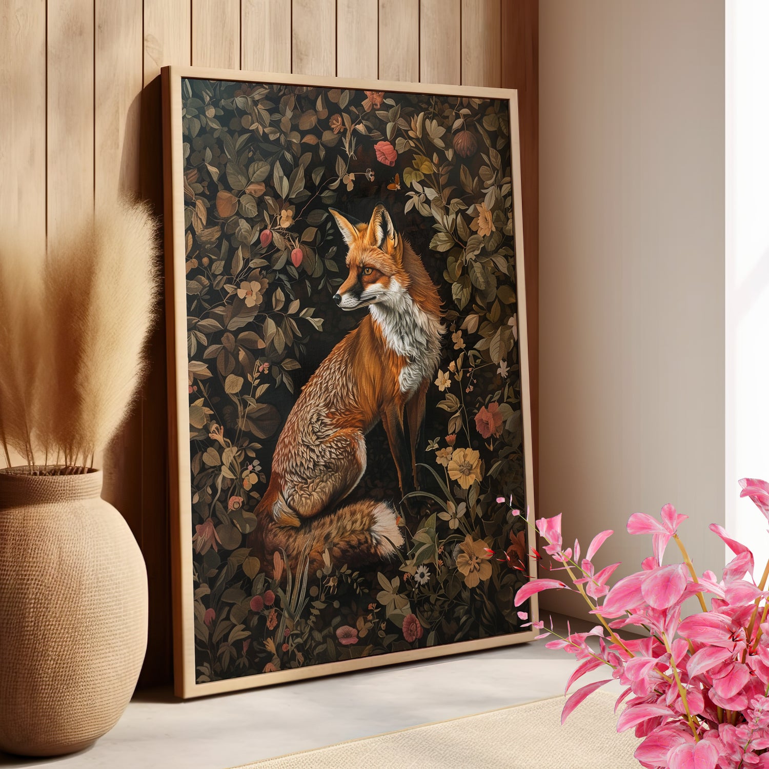 Foxy Floral Fauna Fusion