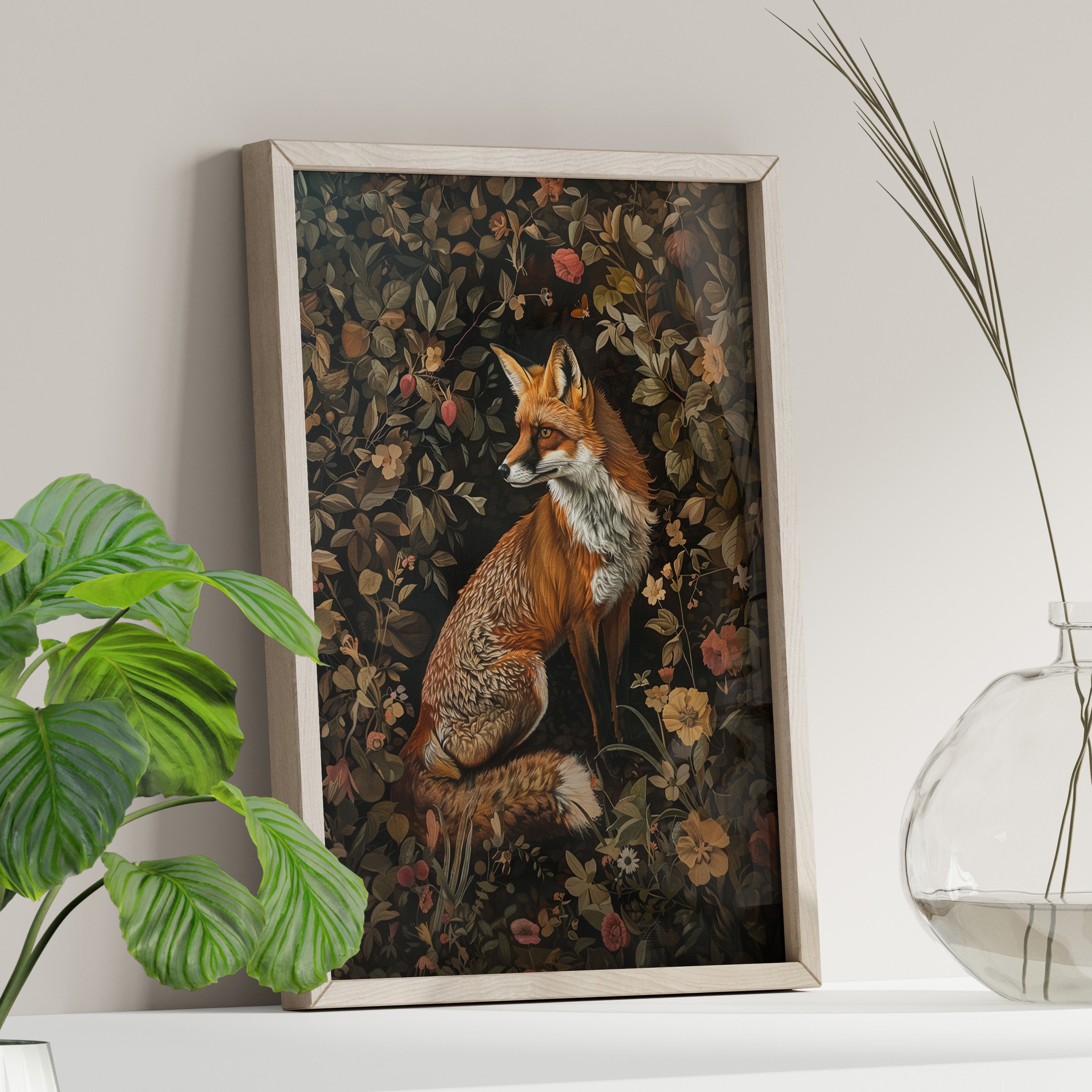 Foxy Floral Fauna Fusion