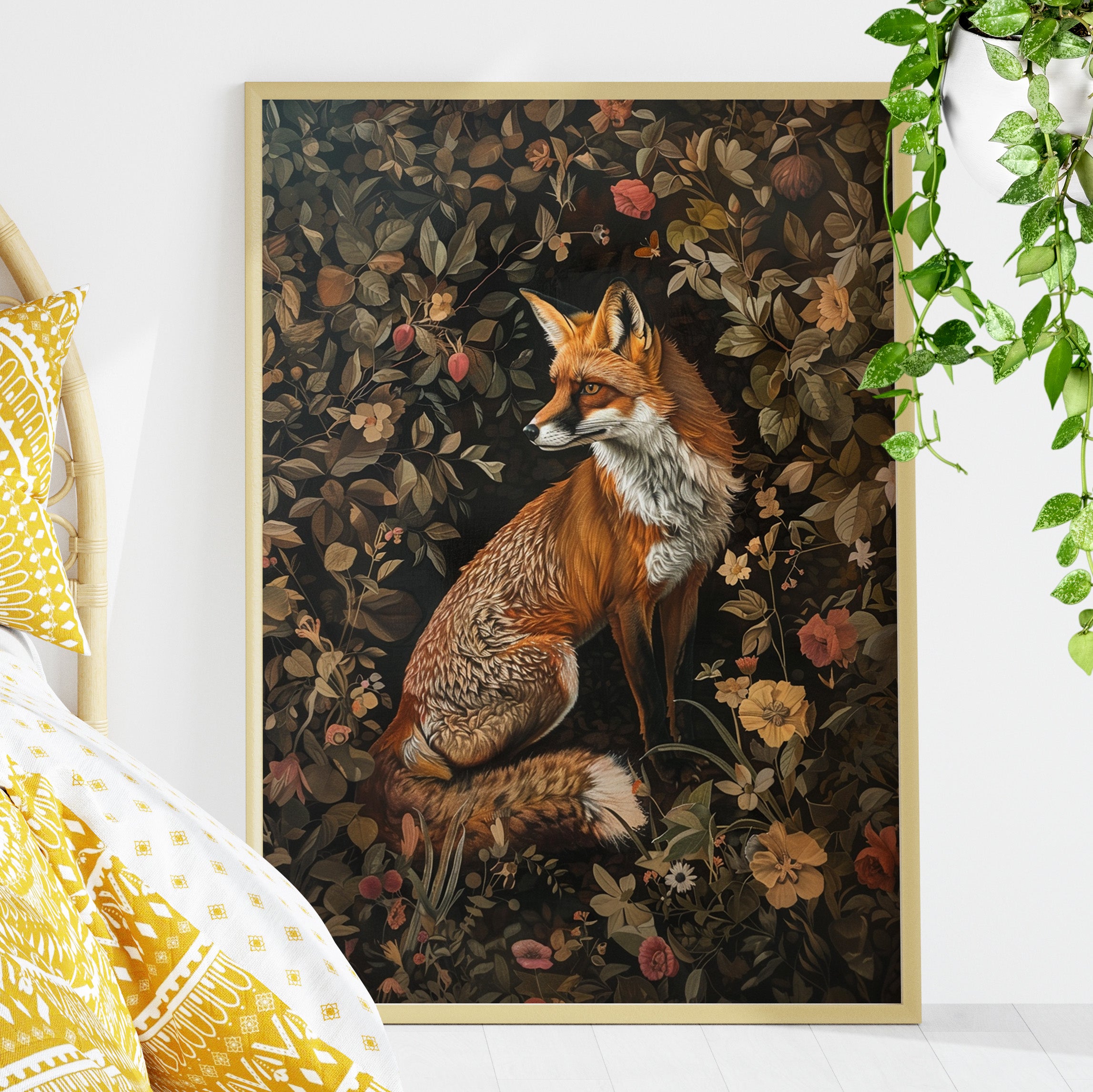 Foxy Floral Fauna Fusion