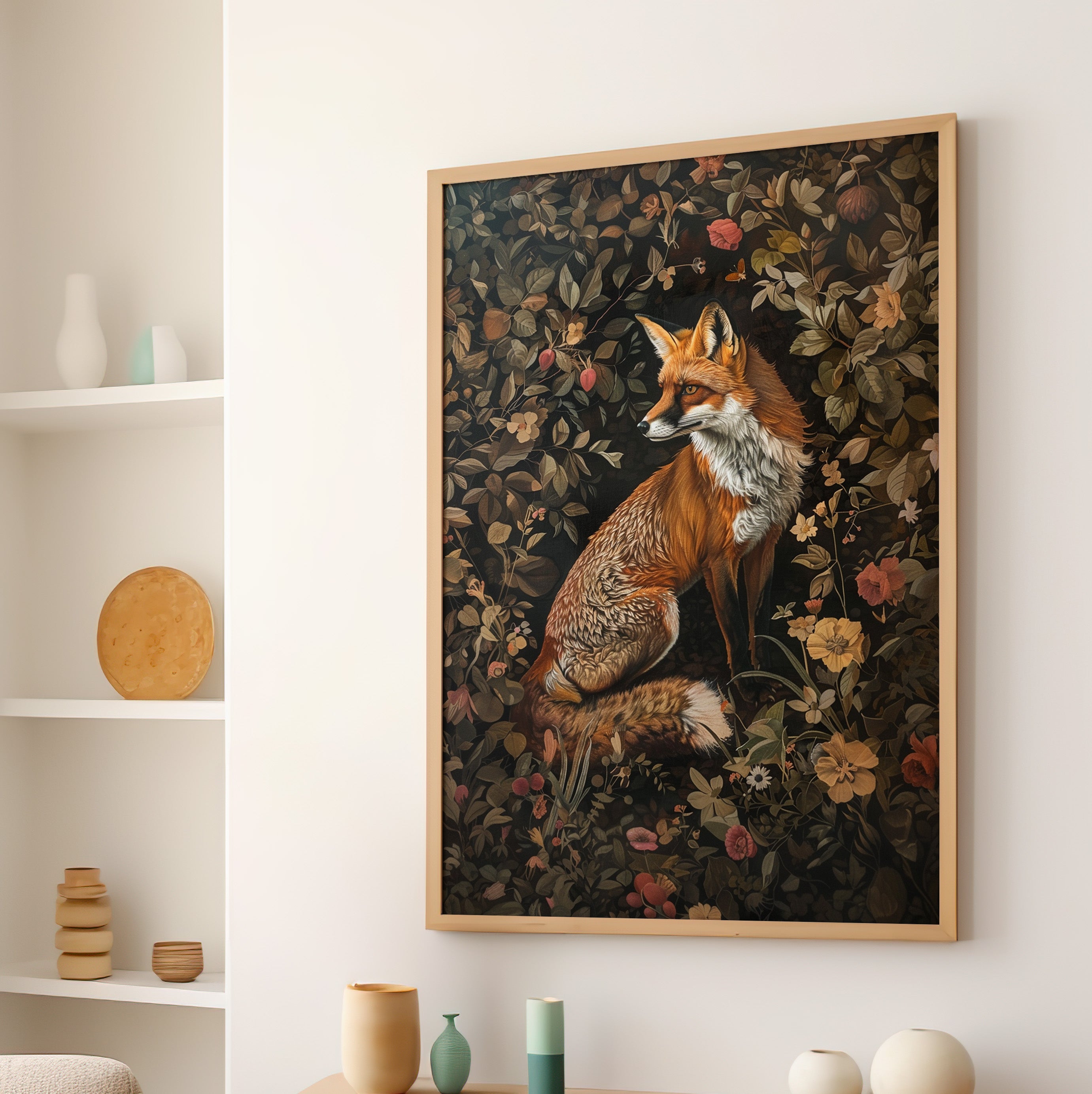 Foxy Floral Fauna Fusion