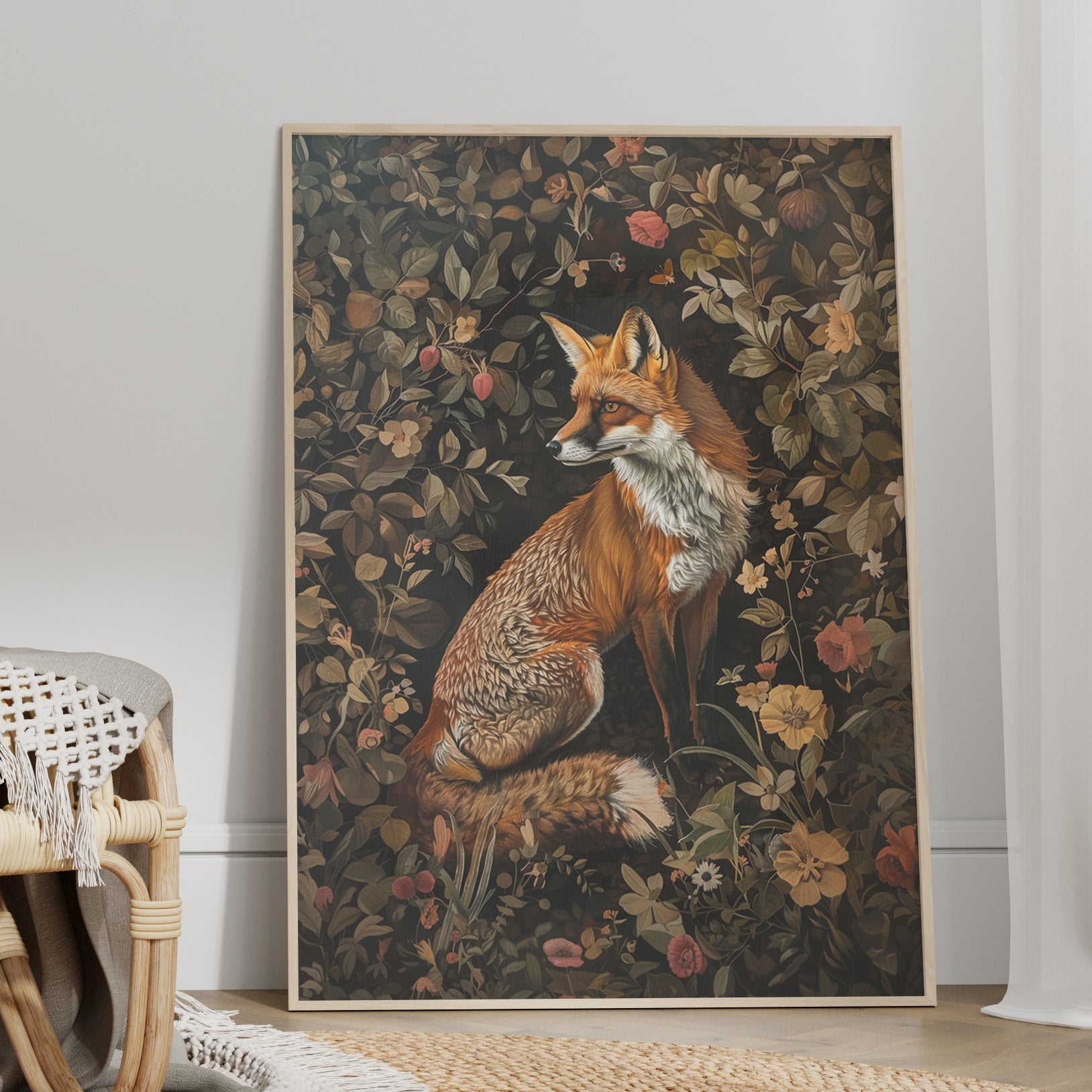 Foxy Floral Fauna Fusion