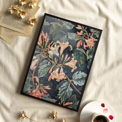 Framed Paper Print - Honeysuckle&