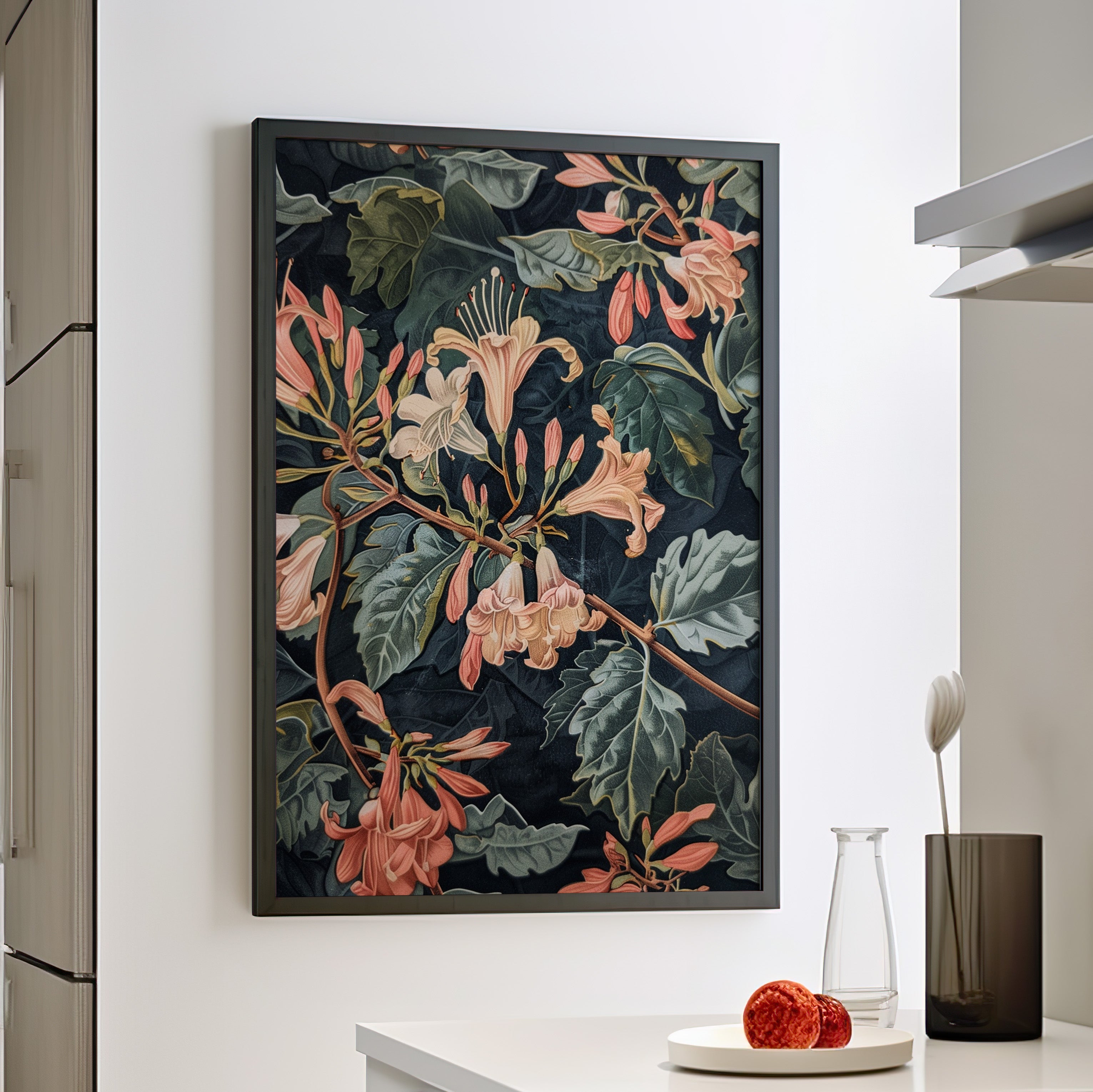 Framed Paper Print - Honeysuckle&