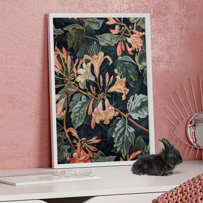 Framed Paper Print - Honeysuckle&