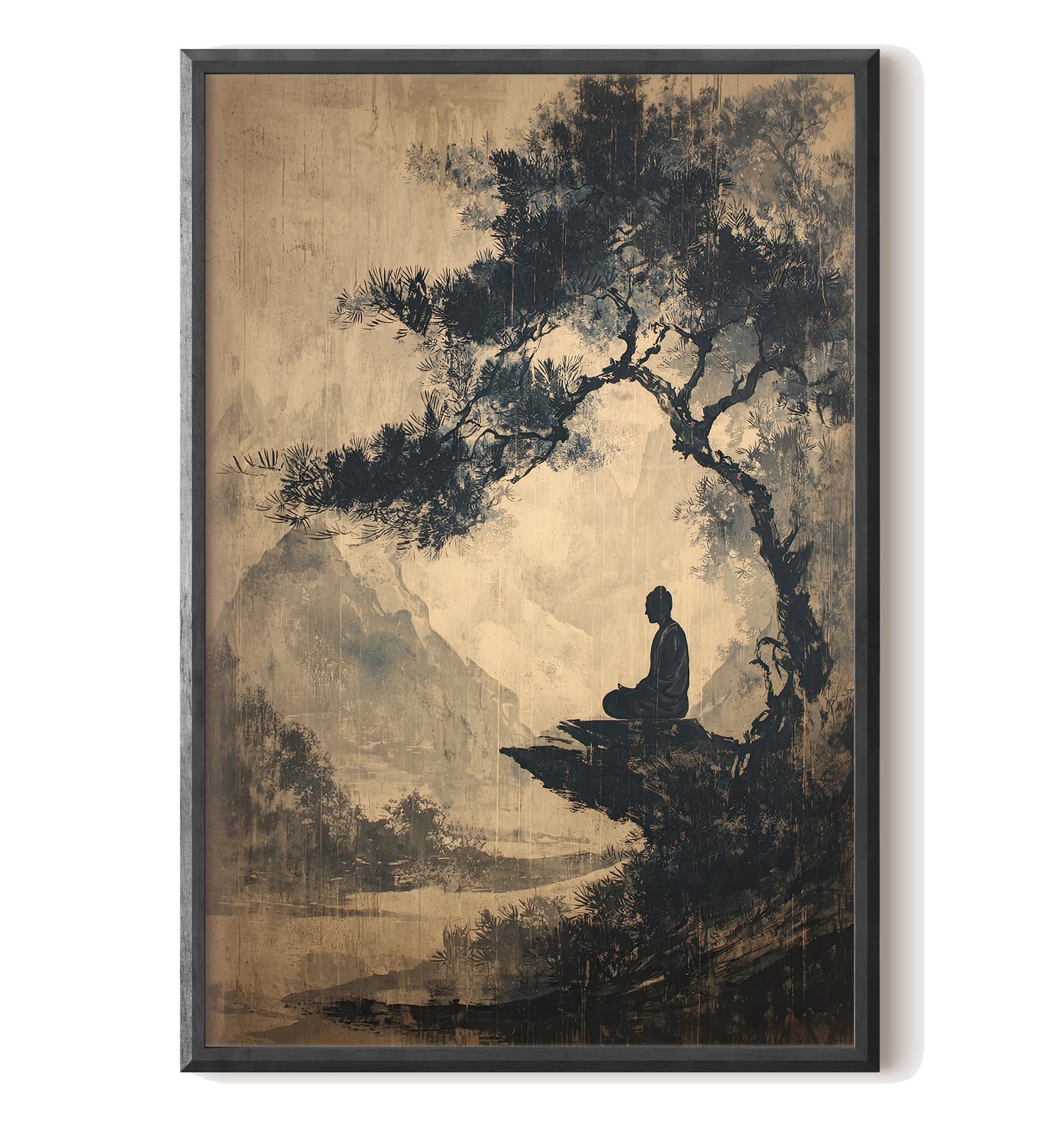 Mountain Tree Zen Silence