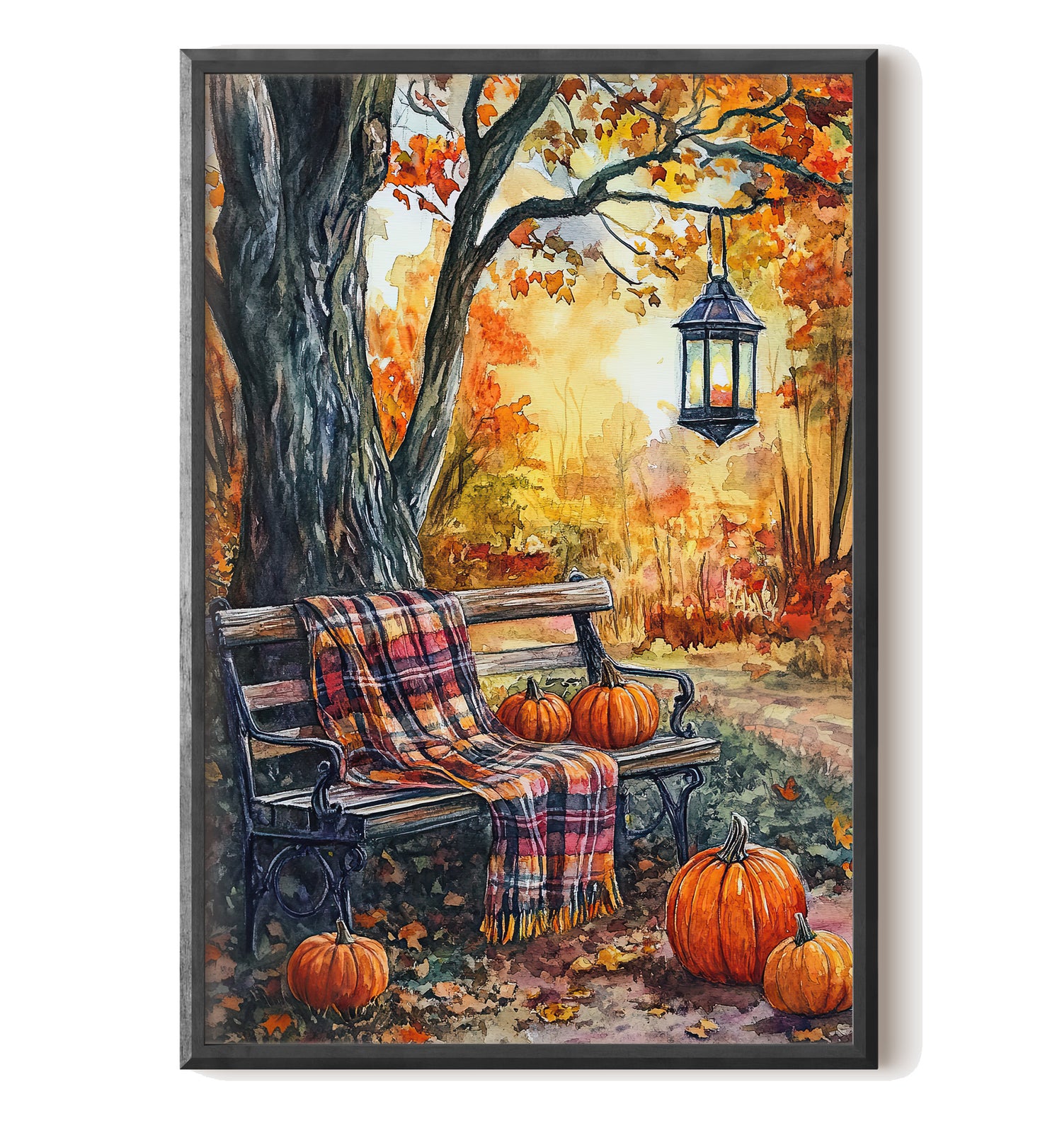 Golden Pause in Fall