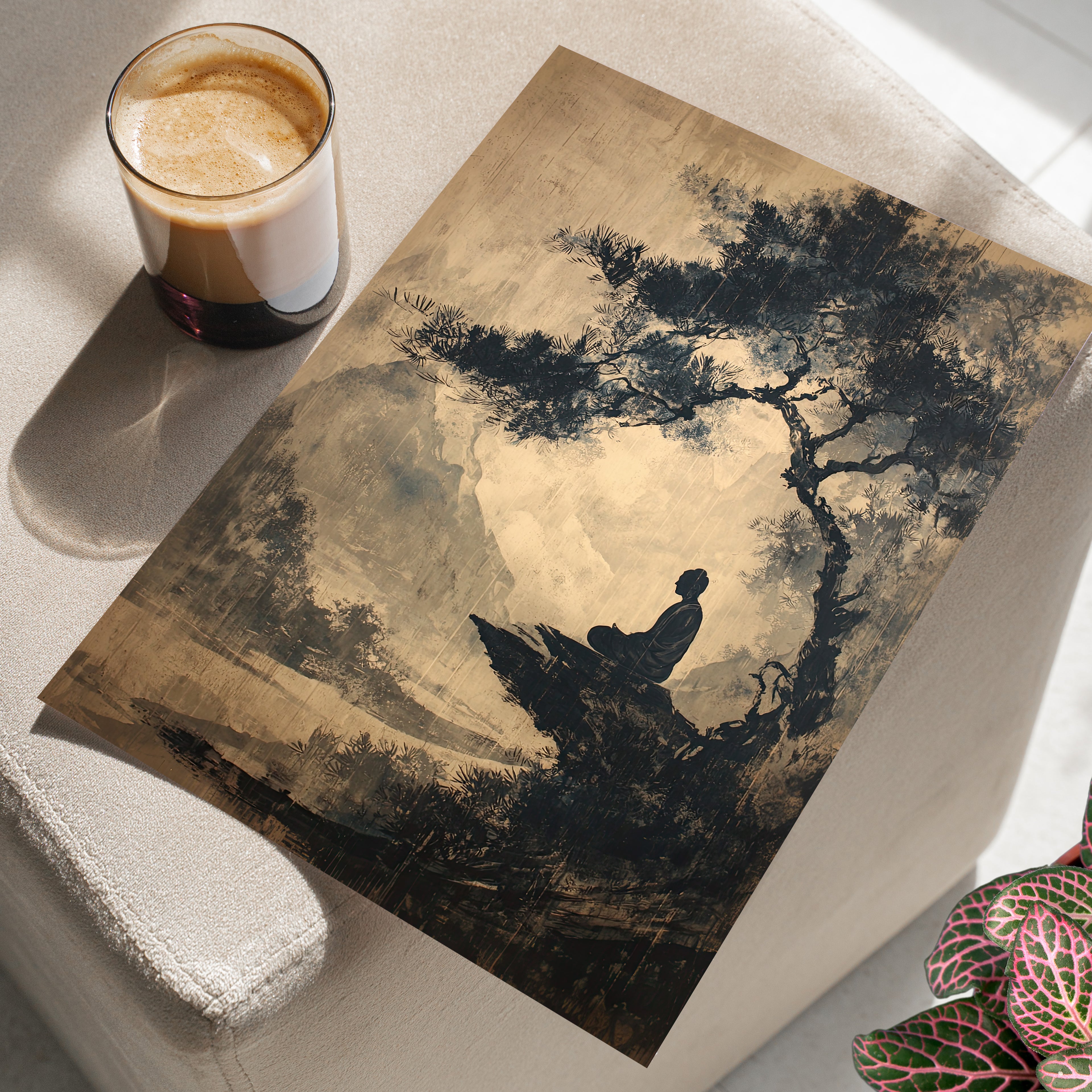 Mountain Tree Zen Silence