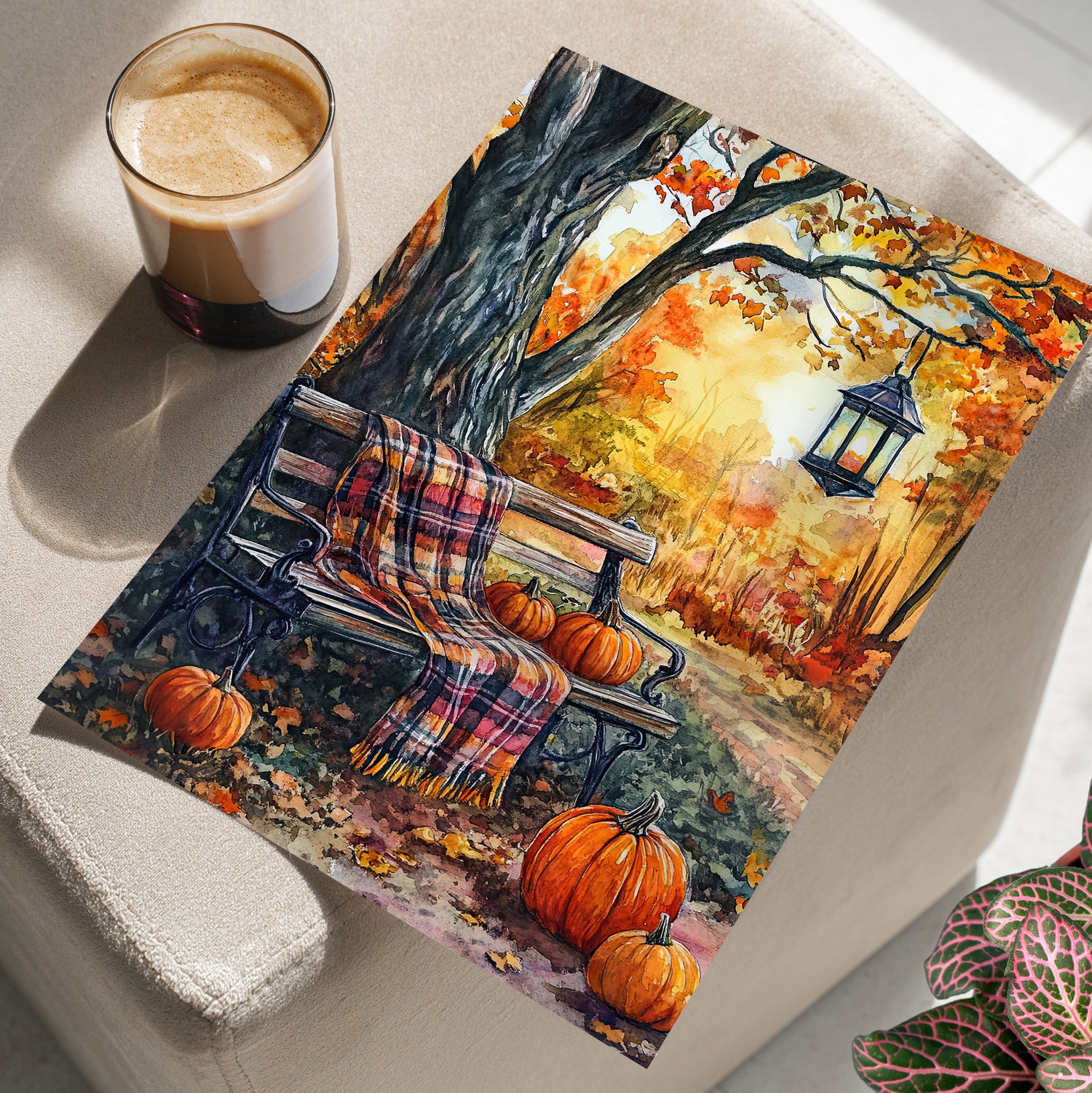 Golden Pause in Fall