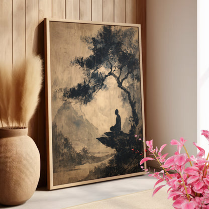 Mountain Tree Zen Silence