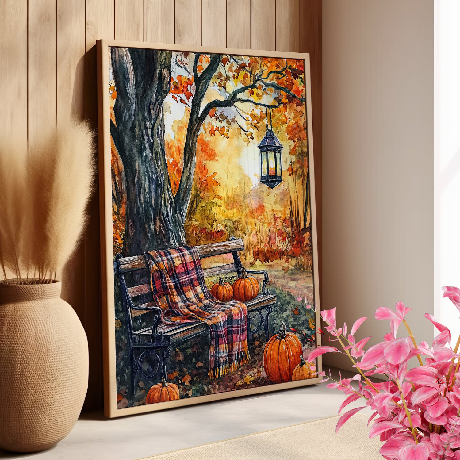 Golden Pause in Fall