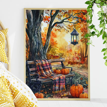 Golden Pause in Fall