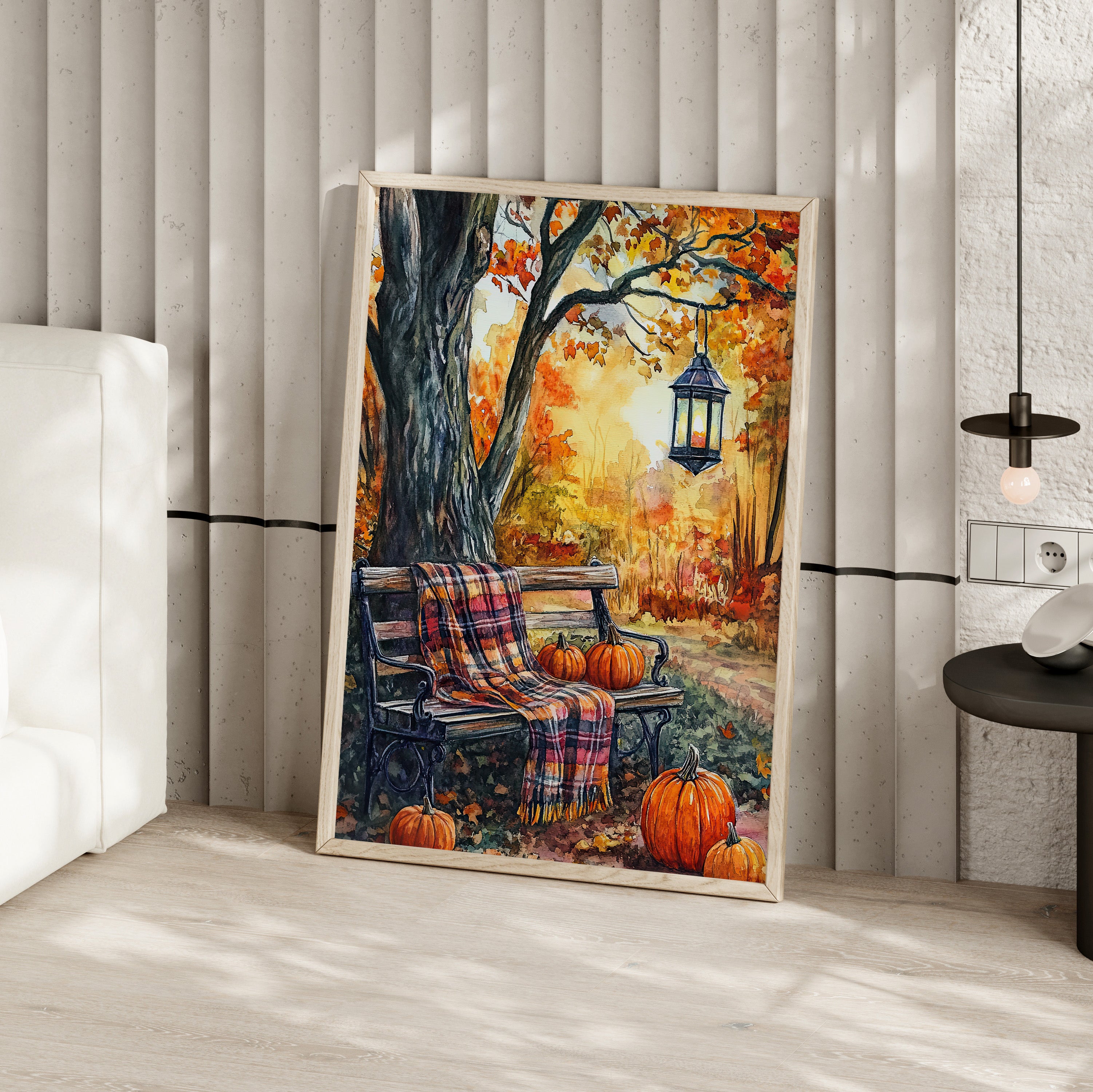 Golden Pause in Fall