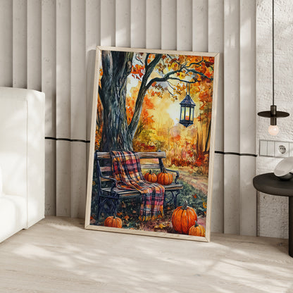 Golden Pause in Fall