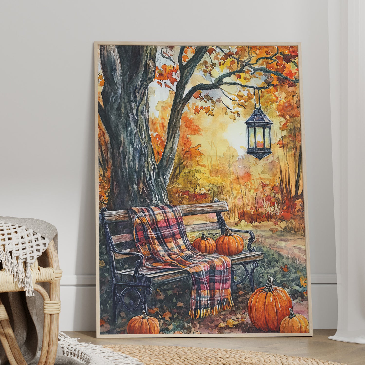 Golden Pause in Fall