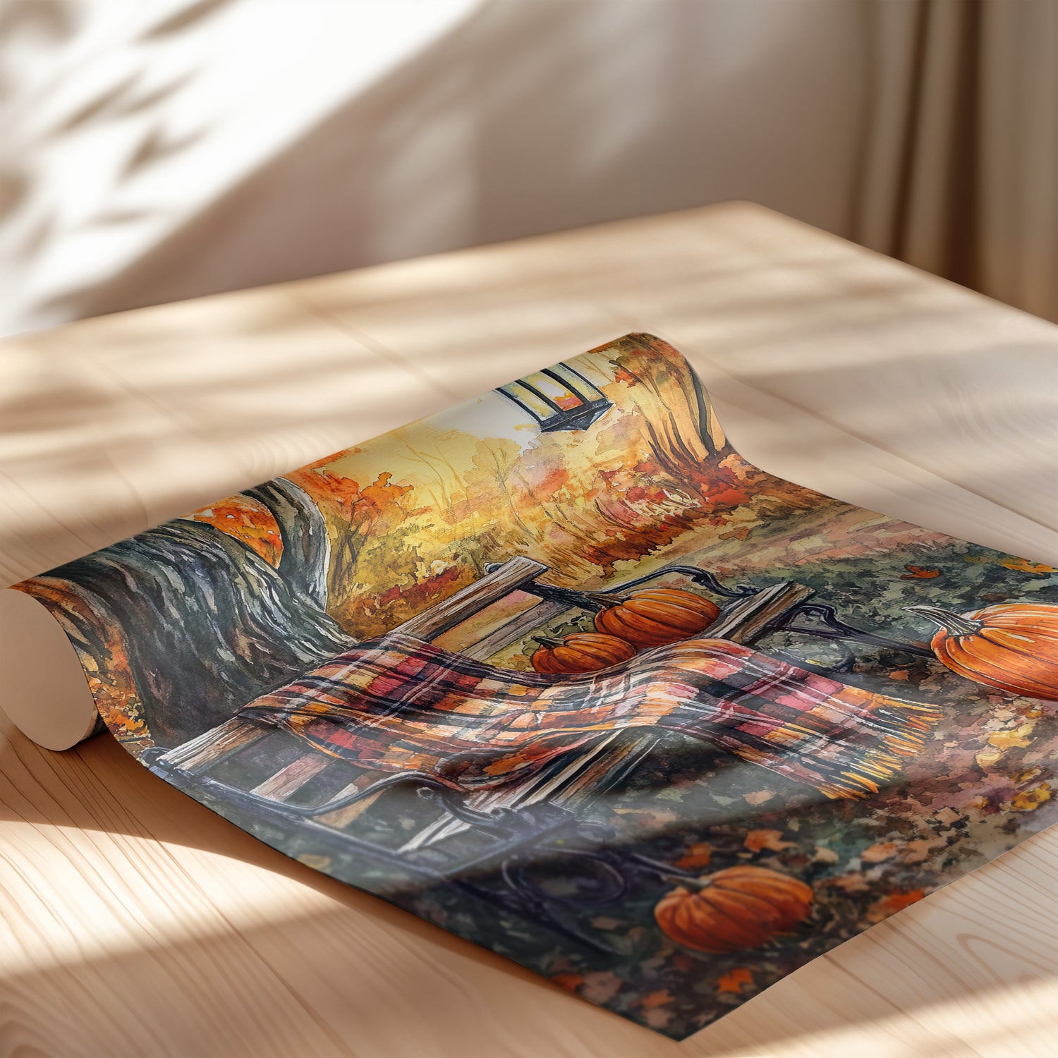 Golden Pause in Fall