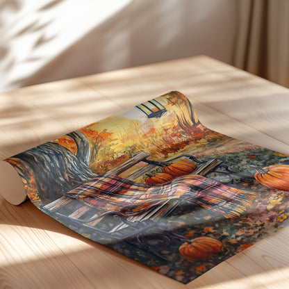 Golden Pause in Fall