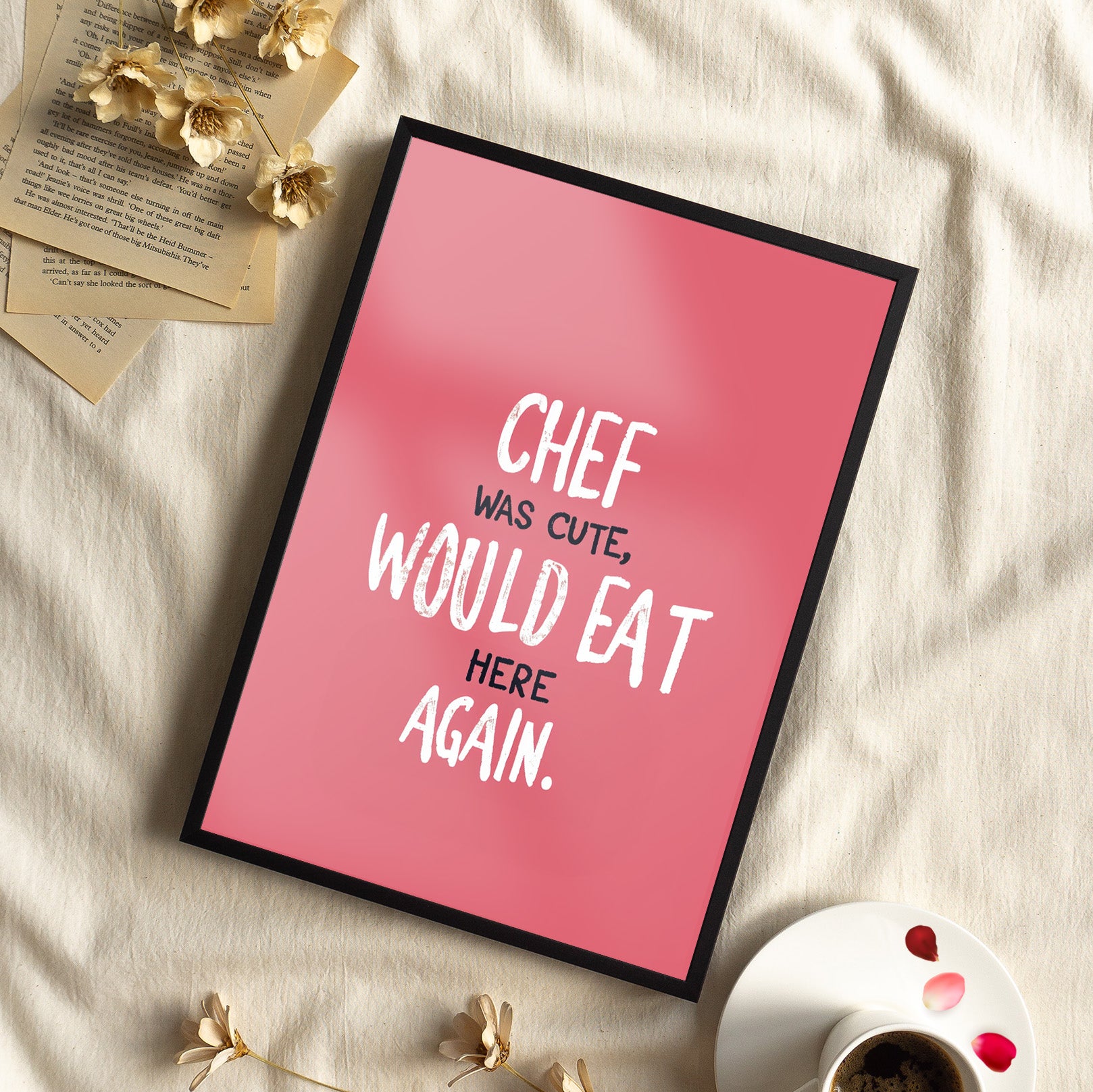 Framed Paper Print - Chef’s Charm