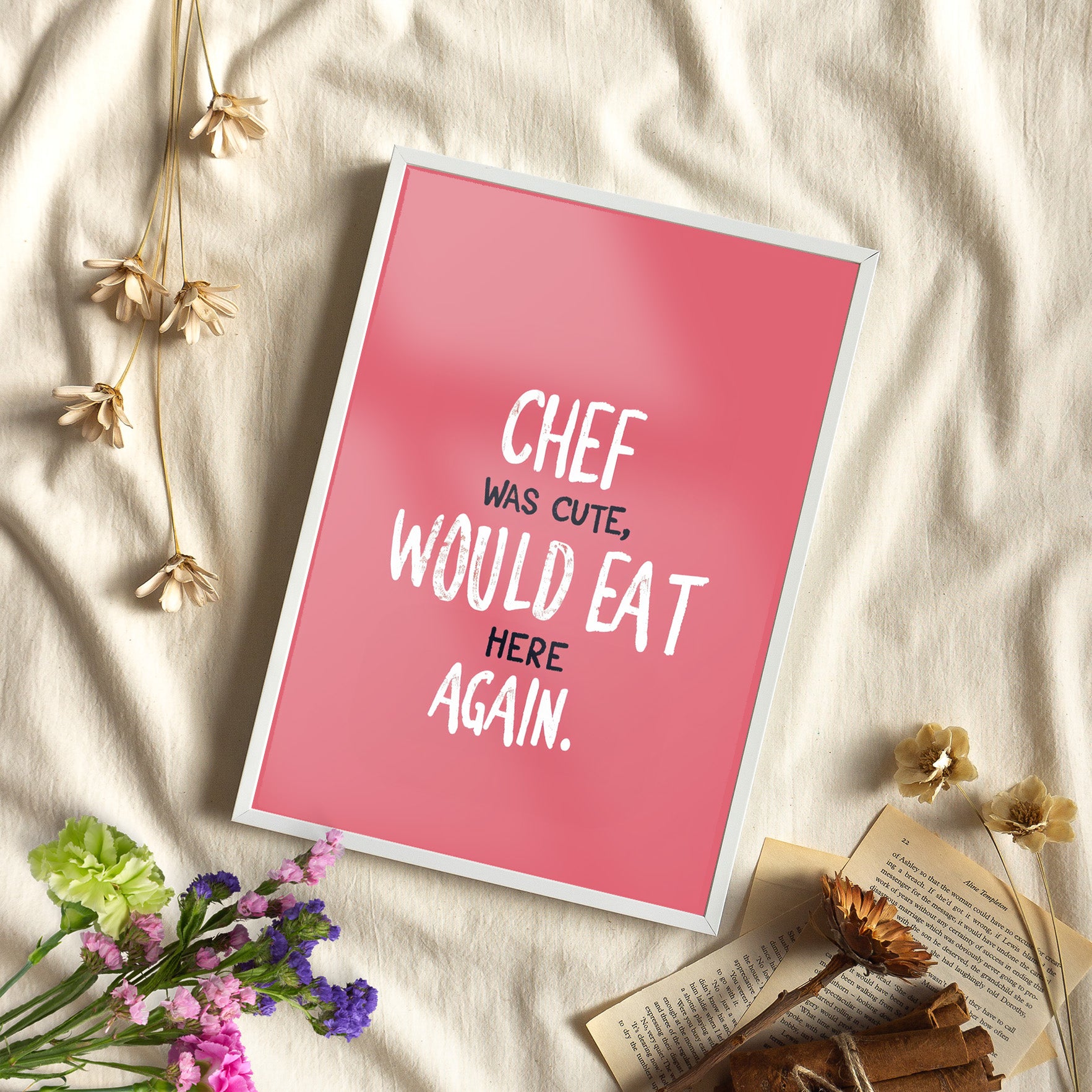 Framed Paper Print - Chef’s Charm