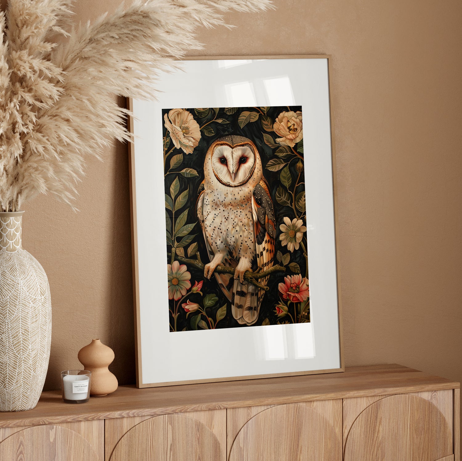 Nocturnal Bloom Owl