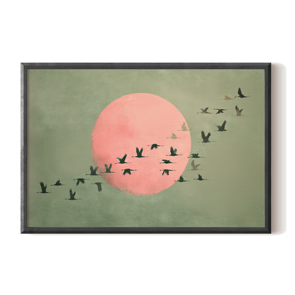 Blush Moon Bird Migration
