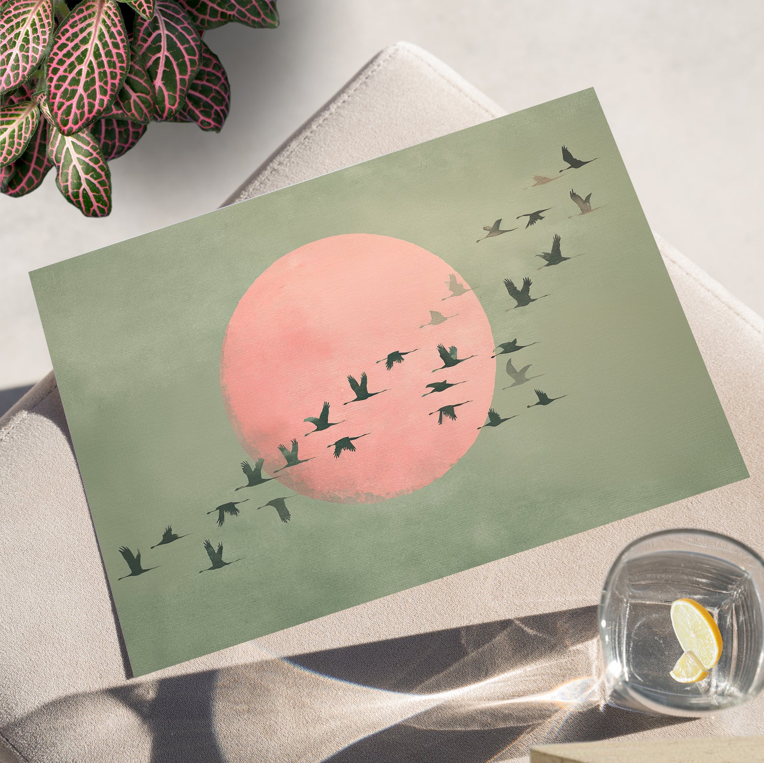 Blush Moon Bird Migration
