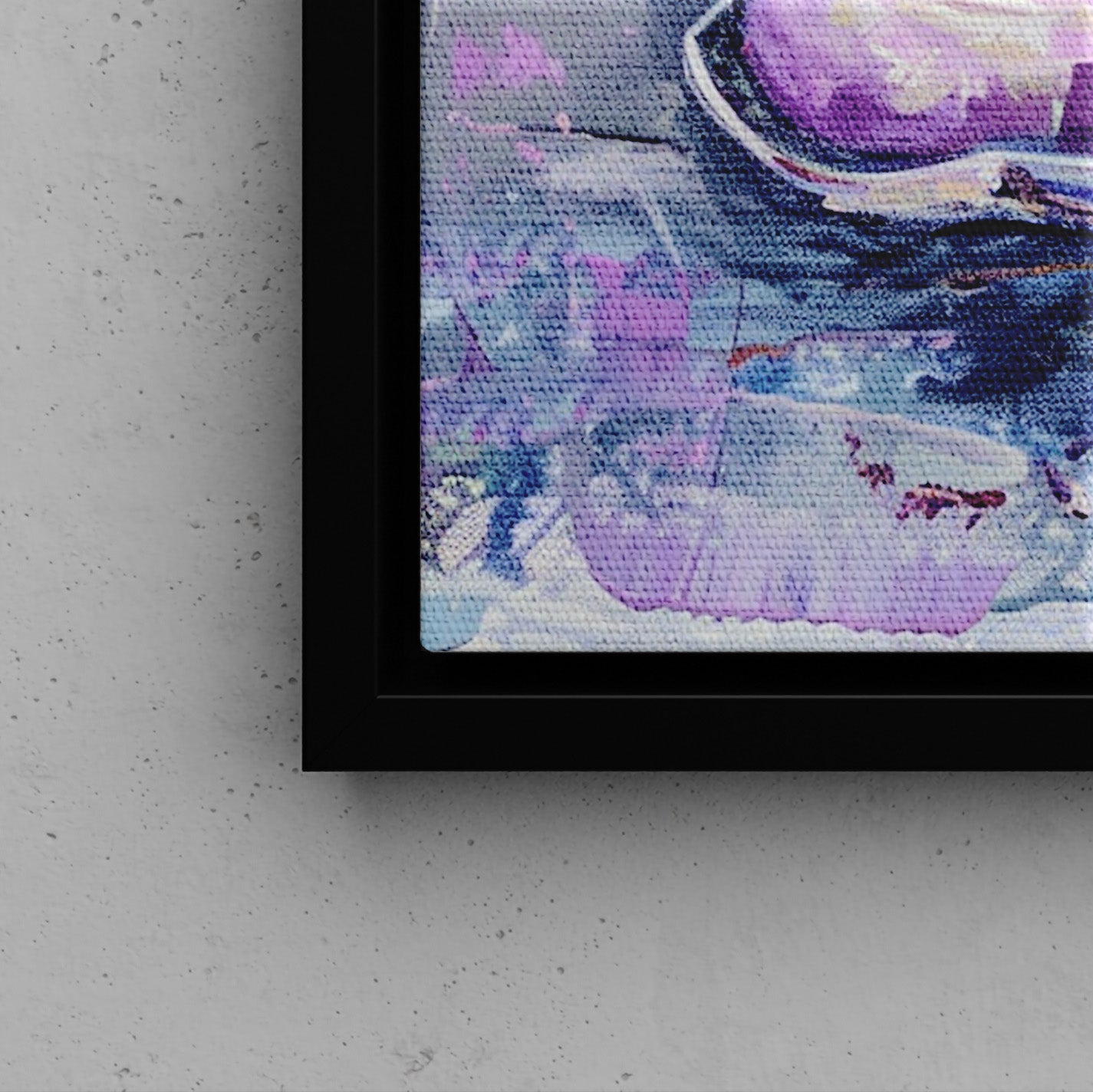 Framed Canvas - Violet Cowgirl Spirit