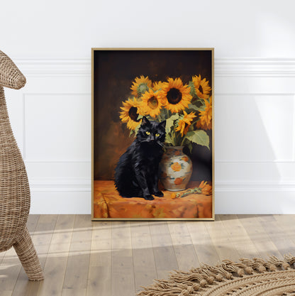 Sunflower Cat&