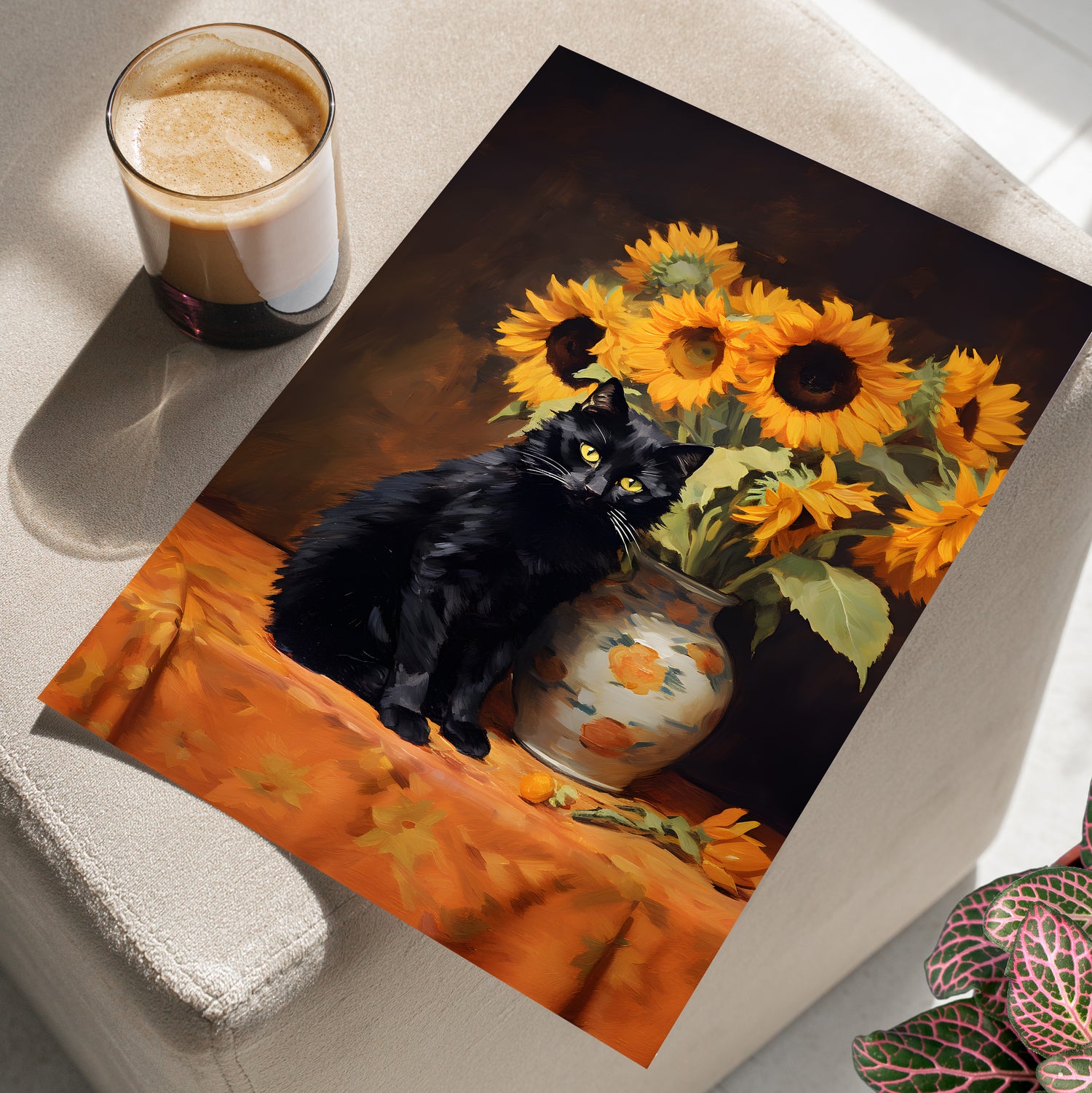 Sunflower Cat&