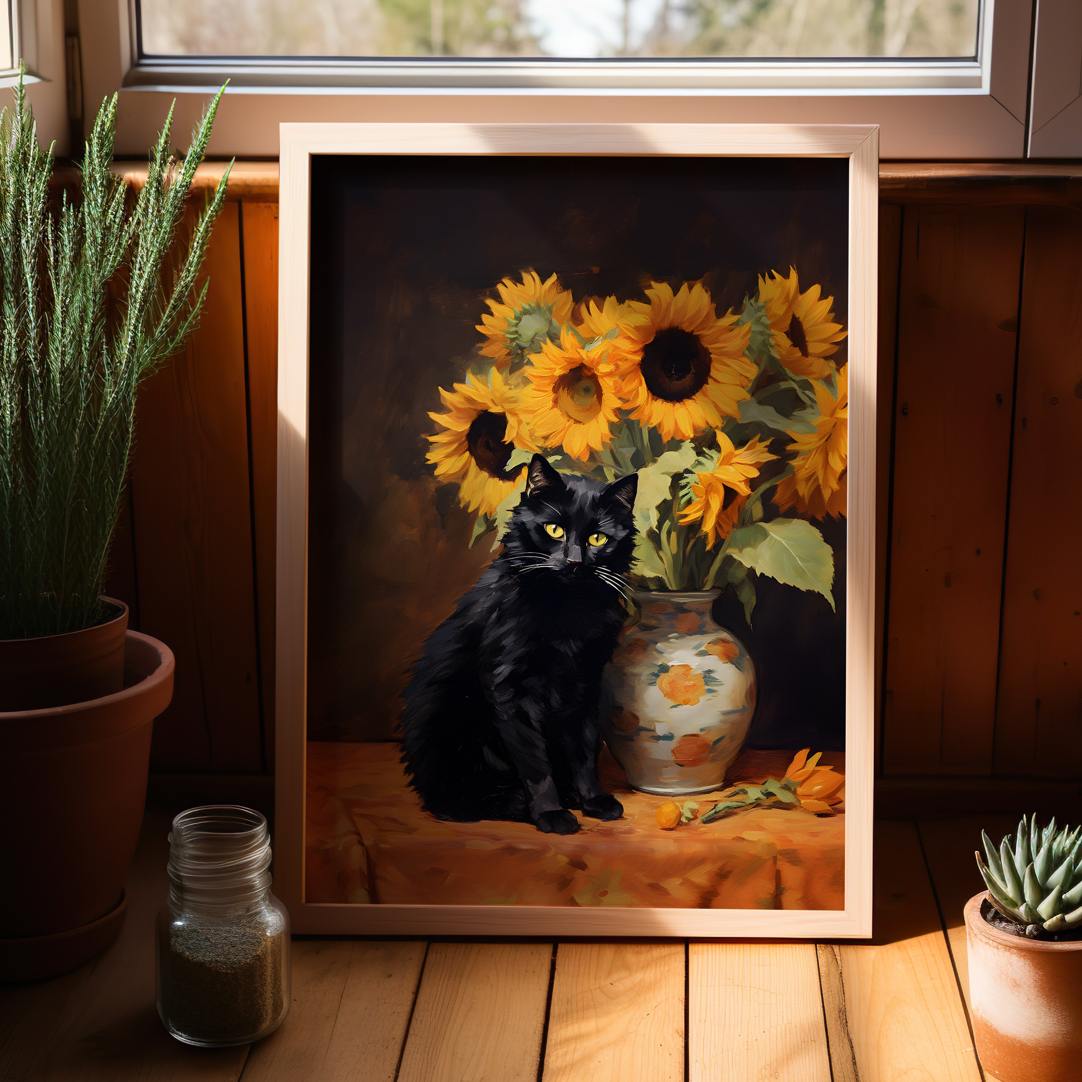 Sunflower Cat&