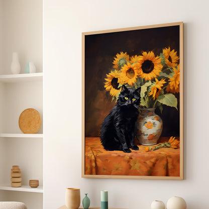 Sunflower Cat&