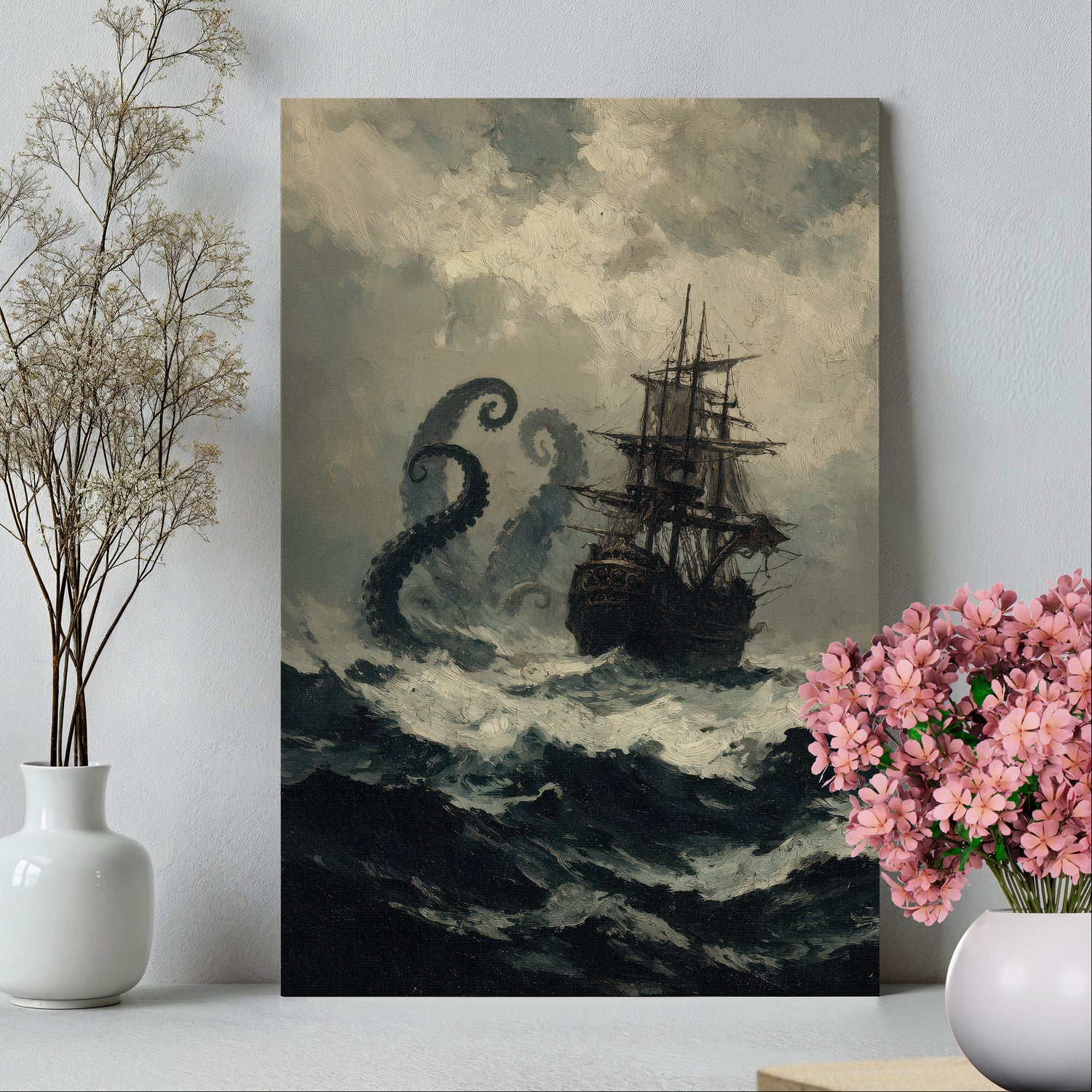 .75" Matte Canvas - Into the Kraken’s Wake